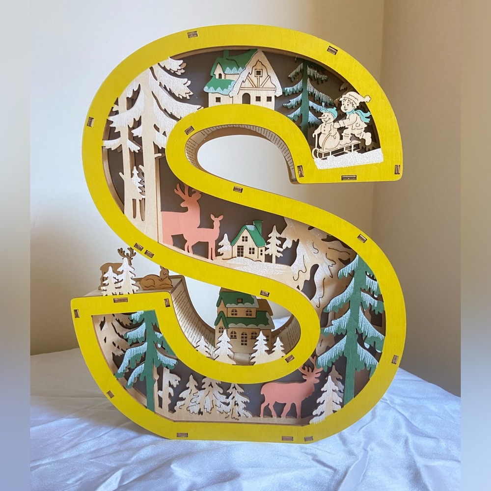 Anthropologie “S” Decor
